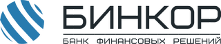 Маленький логотип компании Бинкор, синий
